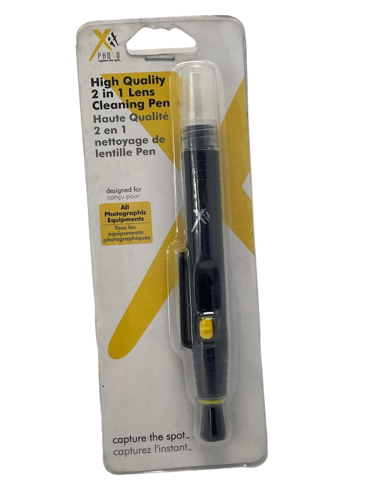 Xit 2in1 Lens Cleaning Pen, Black