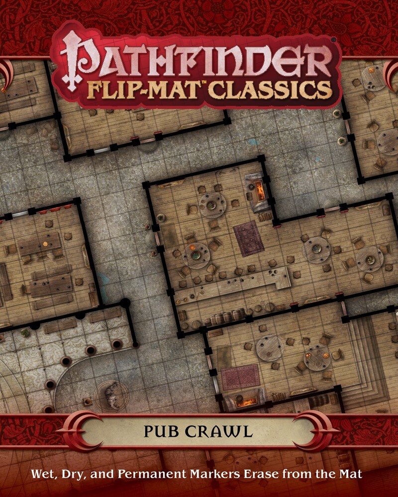 Pathfinder (RPG) Flip-Mat Classics: Pub Crawl
