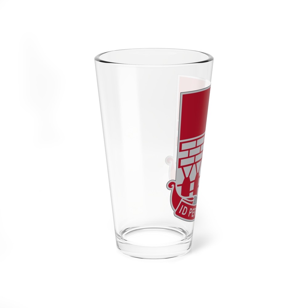 12 Engineer Battalion (U.S. Army) Pint Glass 16oz