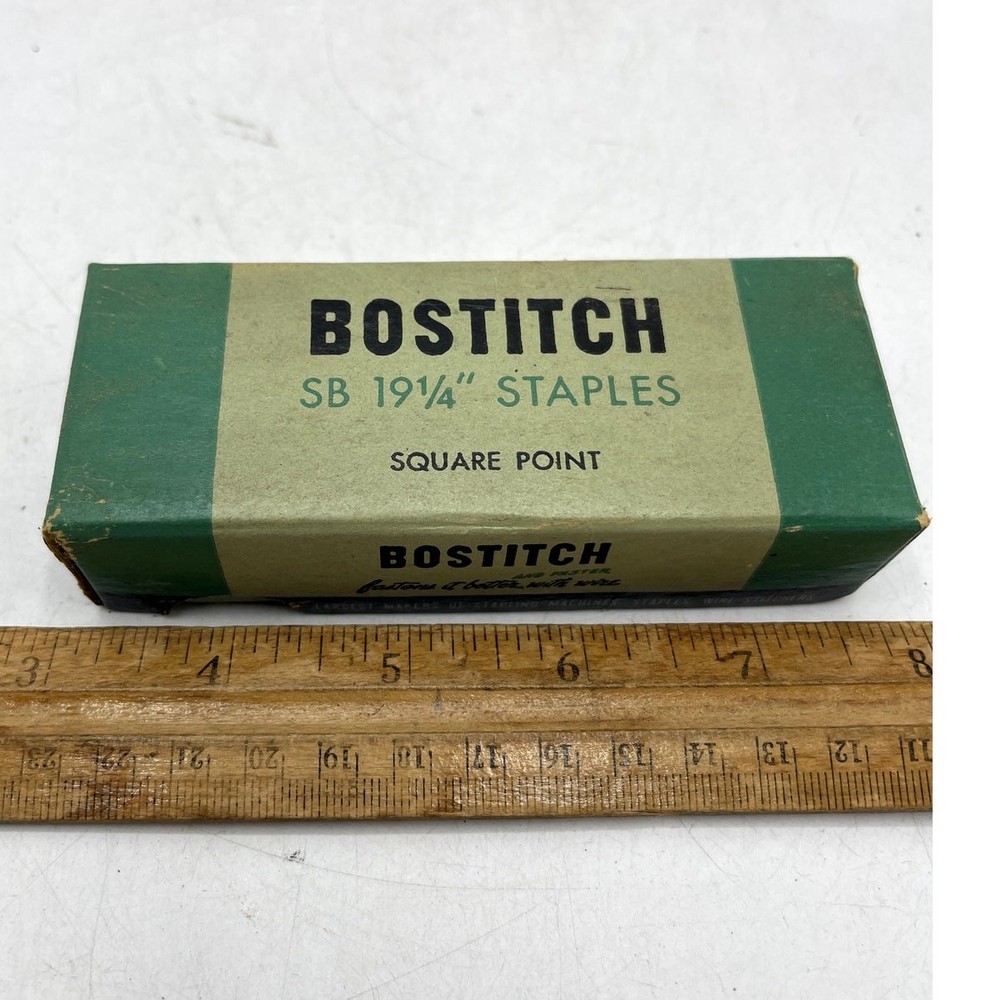 Bostitch Staples SB19 1/4" Square Point NOS