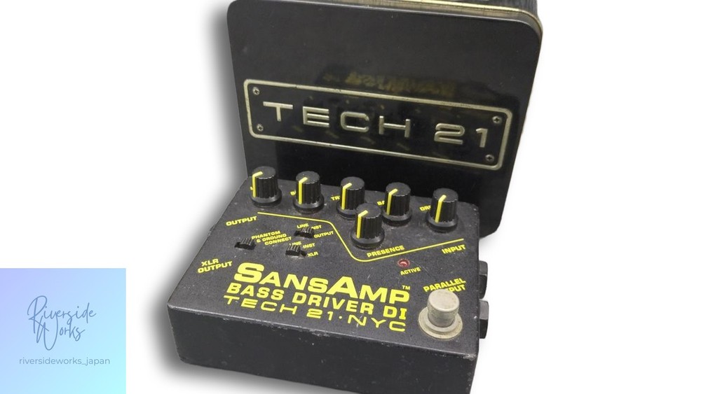 TECH21 SANSAMP BASS DRIVER DI Effect Pedal JP