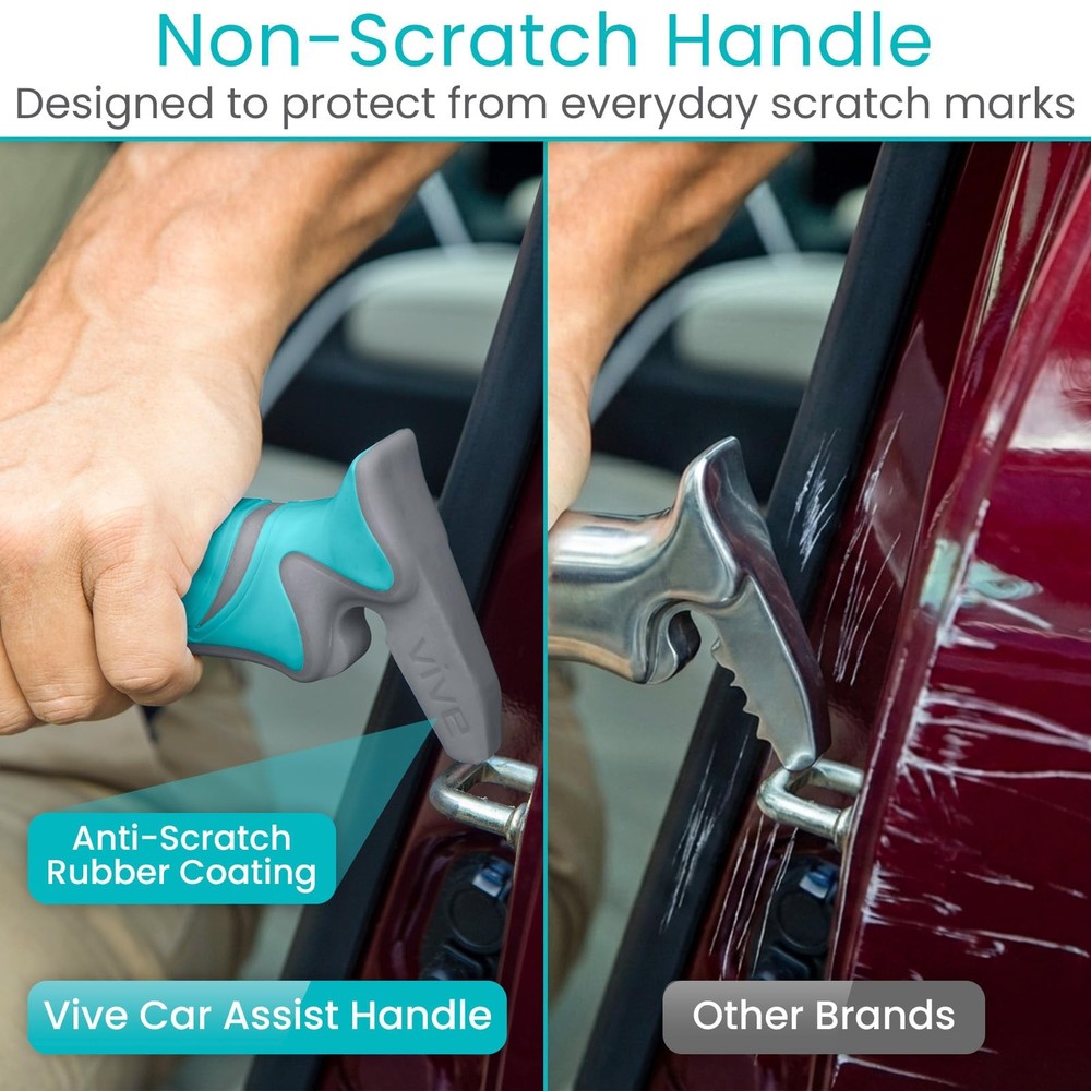 Vive Car Handle Assist for Elderly - Vehicle Support - Standing 2 Pack