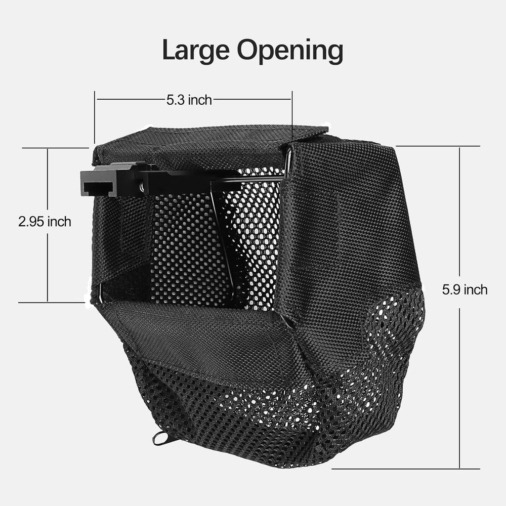 Feyachi Shell Catcher Heat Resistant Brass with Quick Light Black