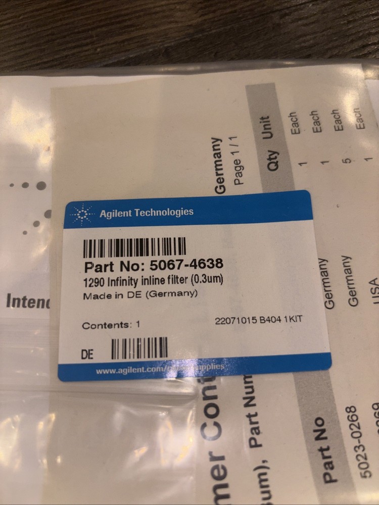 Agilent -1290 Infinity Inline Filter (0.3um)