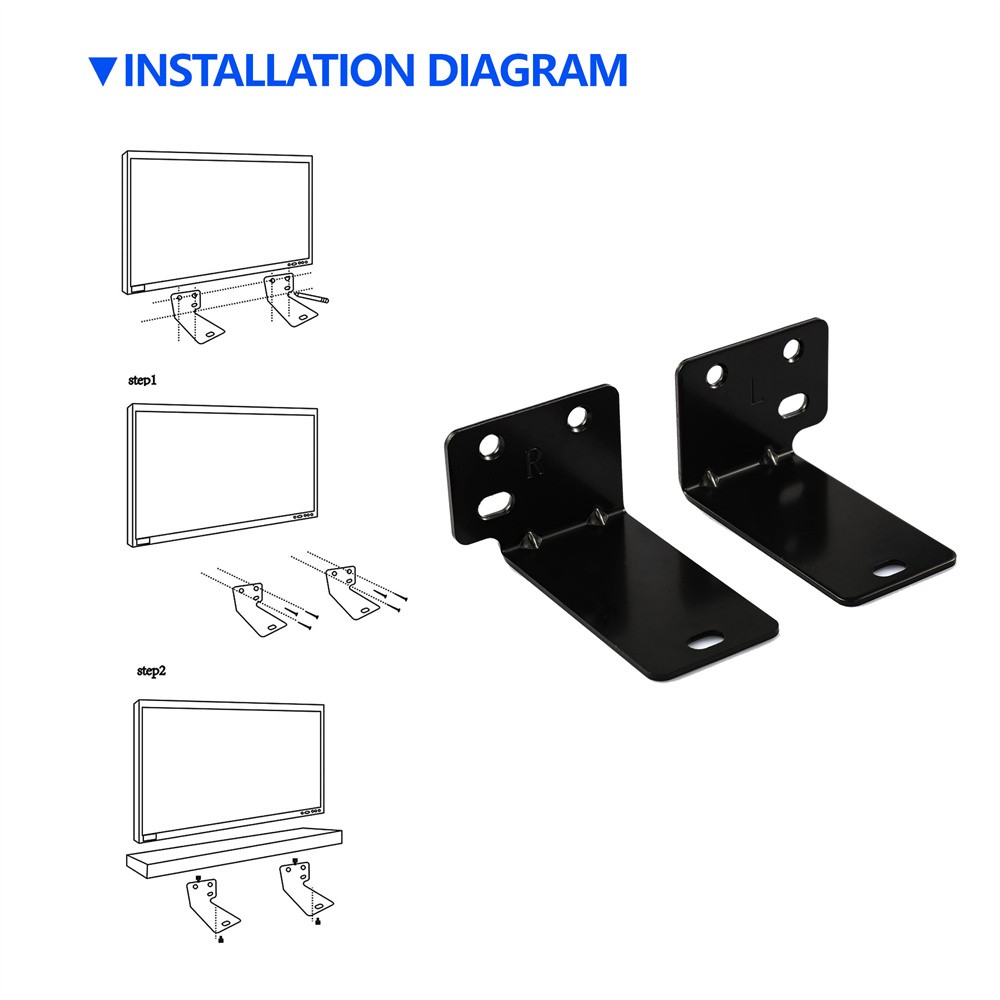 For BOSE Soundtouch 300 Rectangular Audio Wall Bracket TV Wall Mount Bracket New