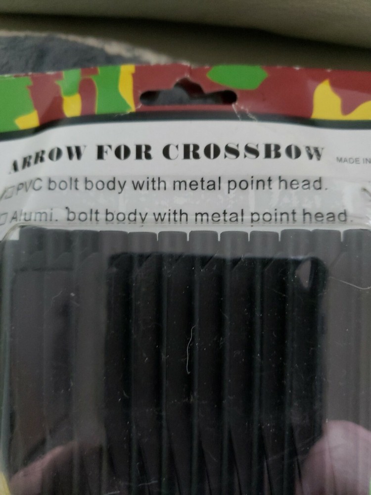 ARROWS FOR CROSSBOW