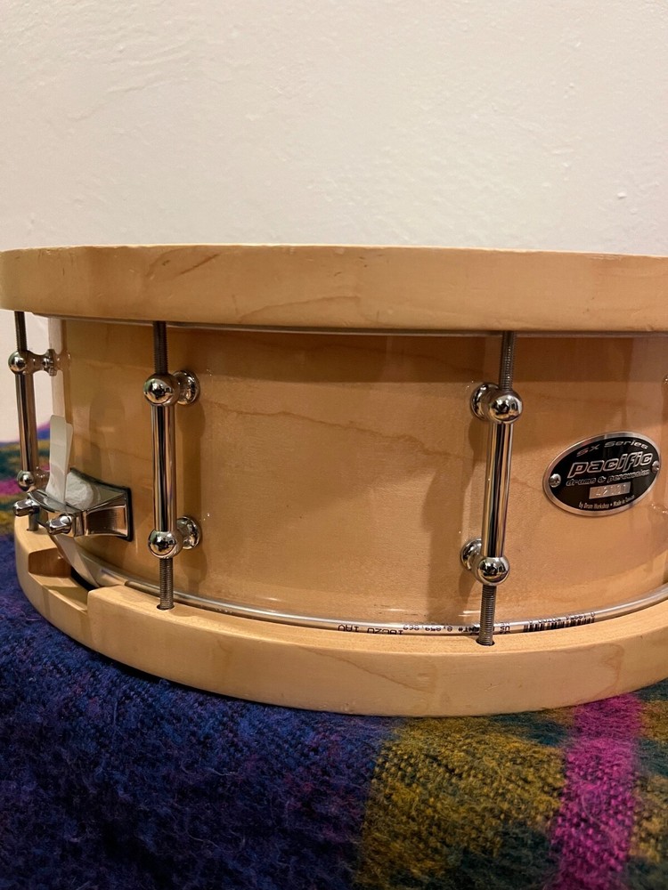 PDP Maple Snare with Wood Hoops