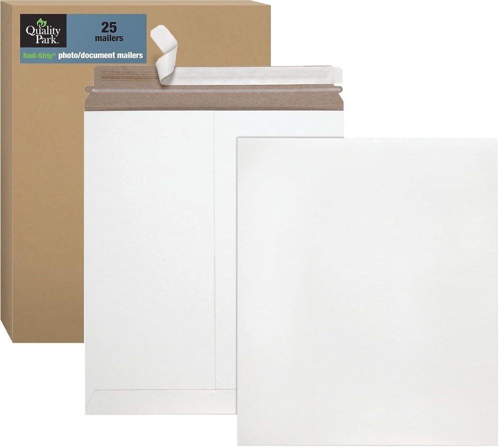 Photo document mailers self-seal 6"x8", 25-pack
