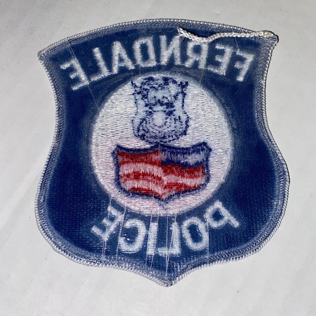 FERNDALE MICHIGAN MI POLICE PATCH