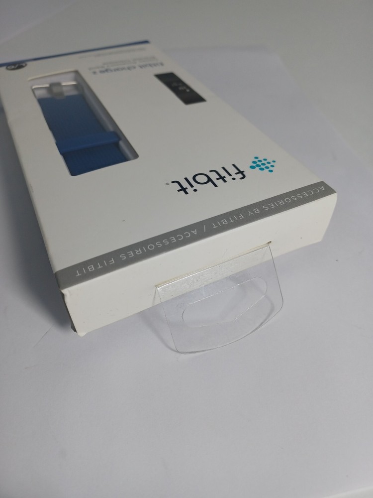 New Fitbit Charge 2 Accessory Band, Large - Blue