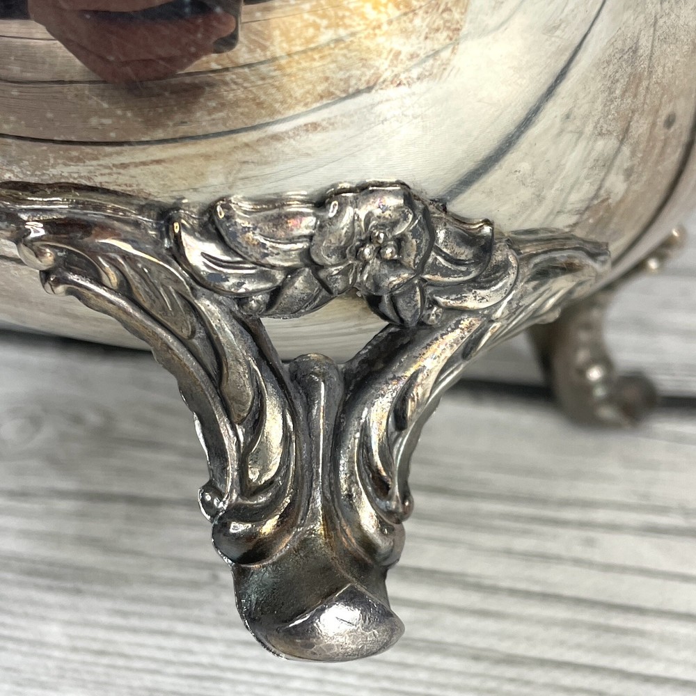 Vintage Silver Plated Pitcher FB Rogers silver co # 1117