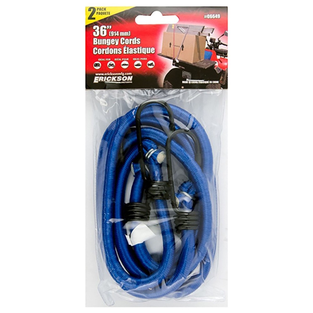 Erickson BUNGEE Cords 36" 2 Pack 06649