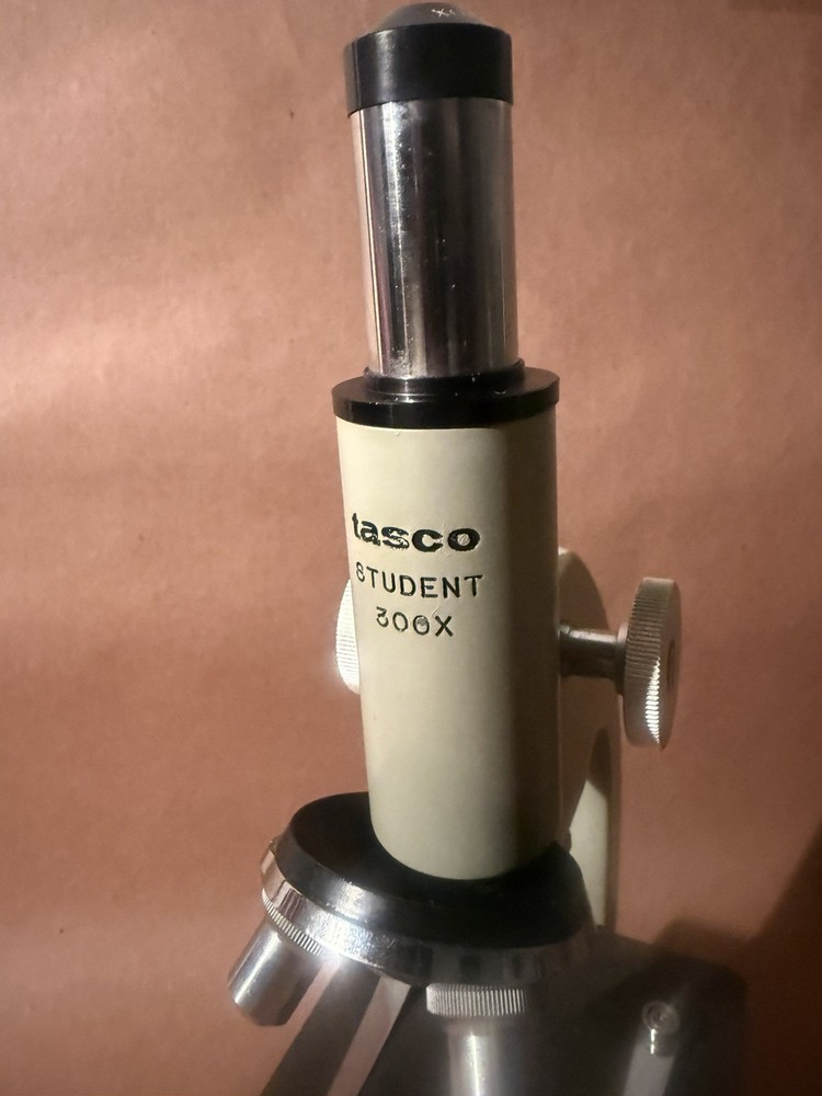 Vintage Tasco Student 300x Microscope