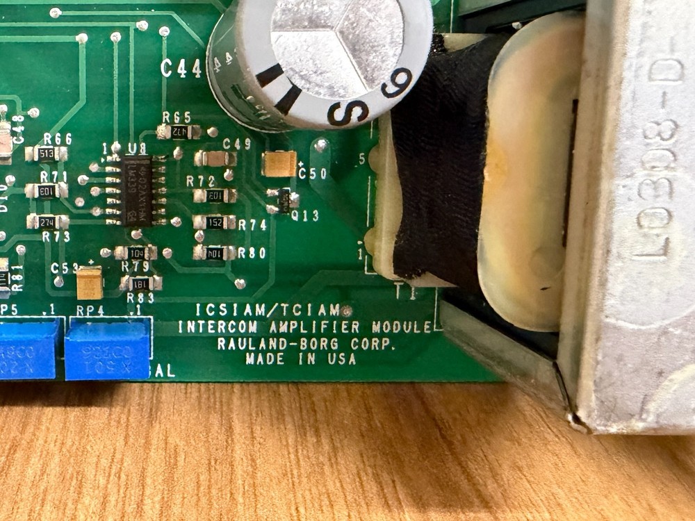 Rauland Borg Board TCIAM