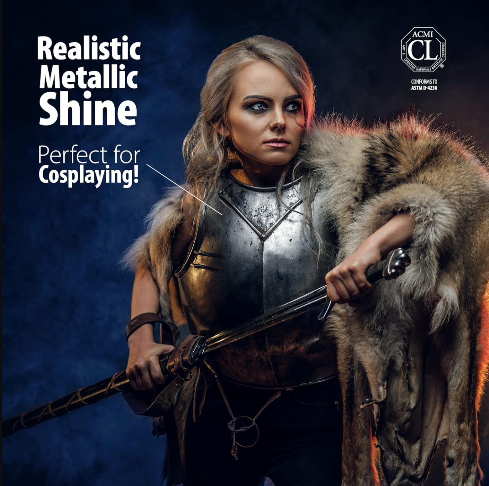 Amaco Rub 'N Buff Wax Metallic Finish, European Gold, 0.5-Fluid Ounce