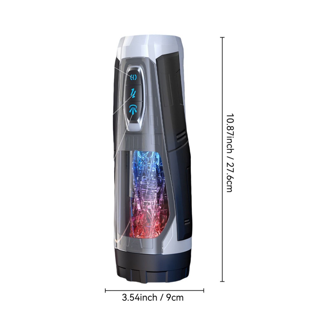 Male Masturbaters Automatic HandsFree Telescopic Cup Sucking Stroker Men Sex Toy