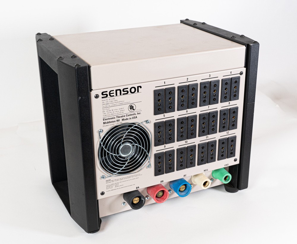 ETC SP 1220B Sensor Rack w/ 6 D20AF Dimmer Modules *No Electronic Control Module