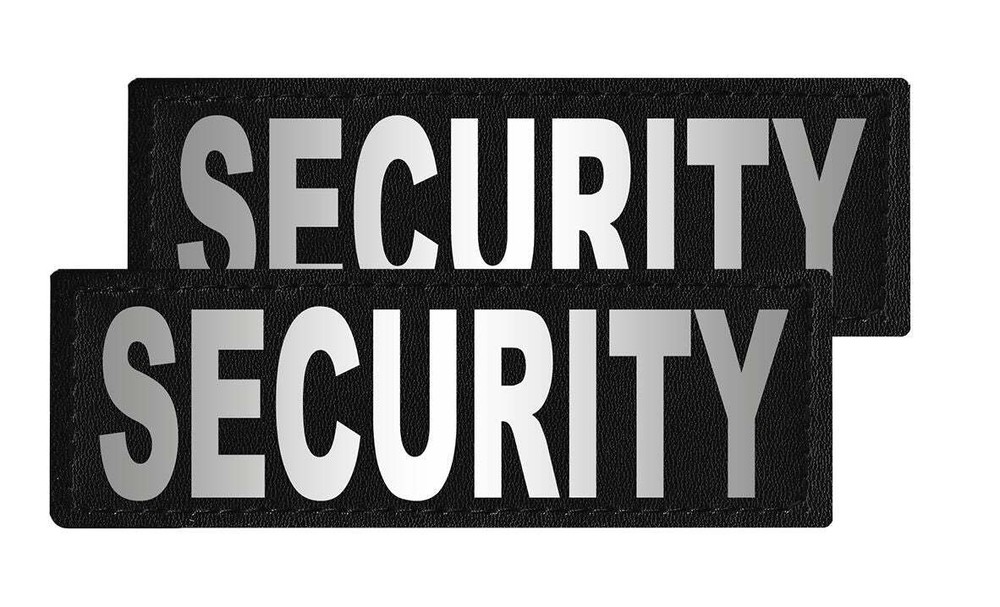 Removable Patches (2 Per Pack) - 1.5 x 4" SECURITY