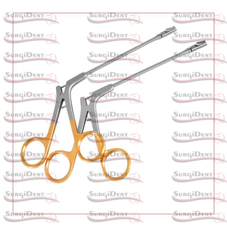 Antrum Punch Backward Cutting Rotatable Plier Forceps, Stainless German Standard