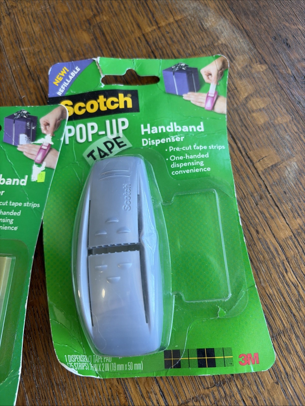 Scotch Pop-Up Tape Handband Dispenser Gray - 50-strips