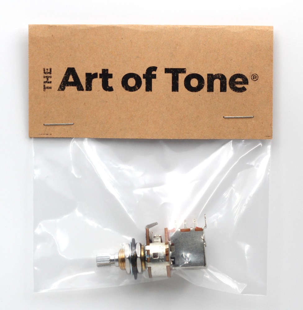 Bourns 250K Push/Pull Short Split Audio Taper Pot / Potentiometer DPDT - 1X