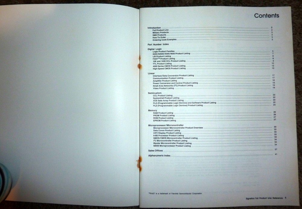 Signetics Full Product Line Reference Guide 1986