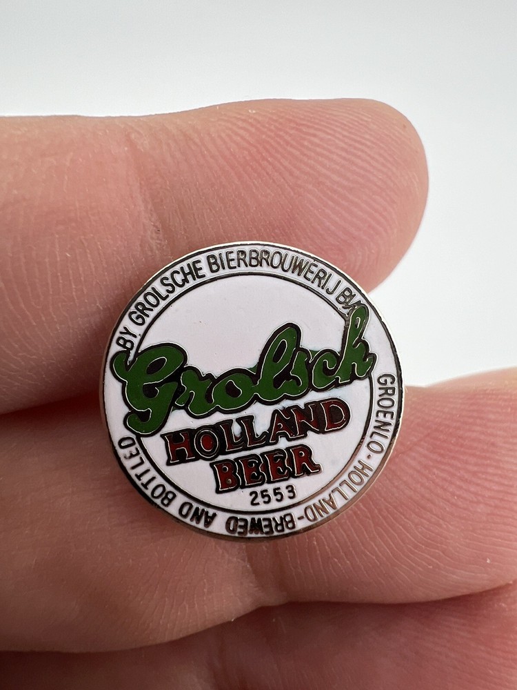 Grolsch Holland Beer Lapel Hat Pin