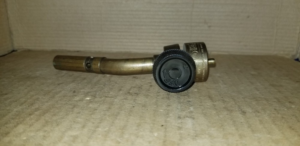 BernzOmatic Model UL 2317 Brass Torch Head Working , VGC