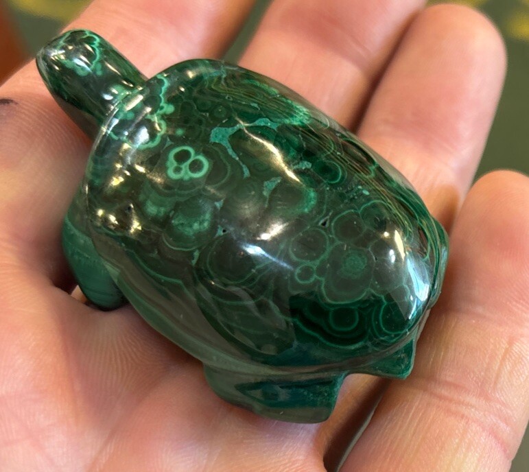 2” Malachite Turtle