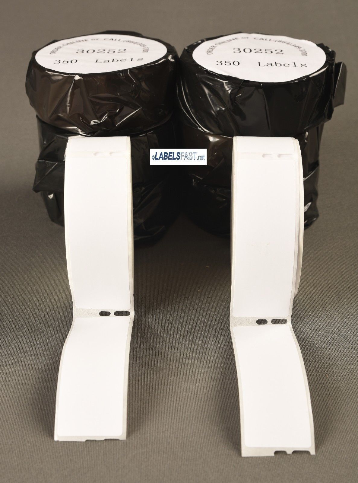 Compatible Dymo 30252 Address Labels Size 1-1/8" x 3-1/2" - 350 Labels/roll