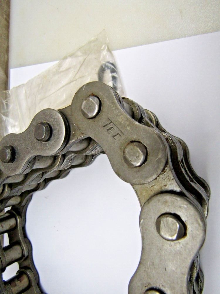 TEC 16B-2 Roller Chain 16BX20 Coupling Replacement Chain 19 Link + Master