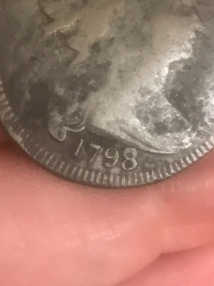 1798 /7 Draped Bust Large cent , scarce