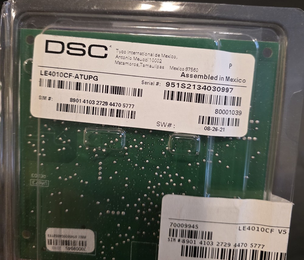 DSC LE4010CF-ATUPG LTE Upgrade Kit