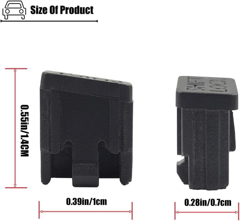 Shift Interlock Cover Cap Compatible with Altima 2015-2018 Year, Shift Lock Over