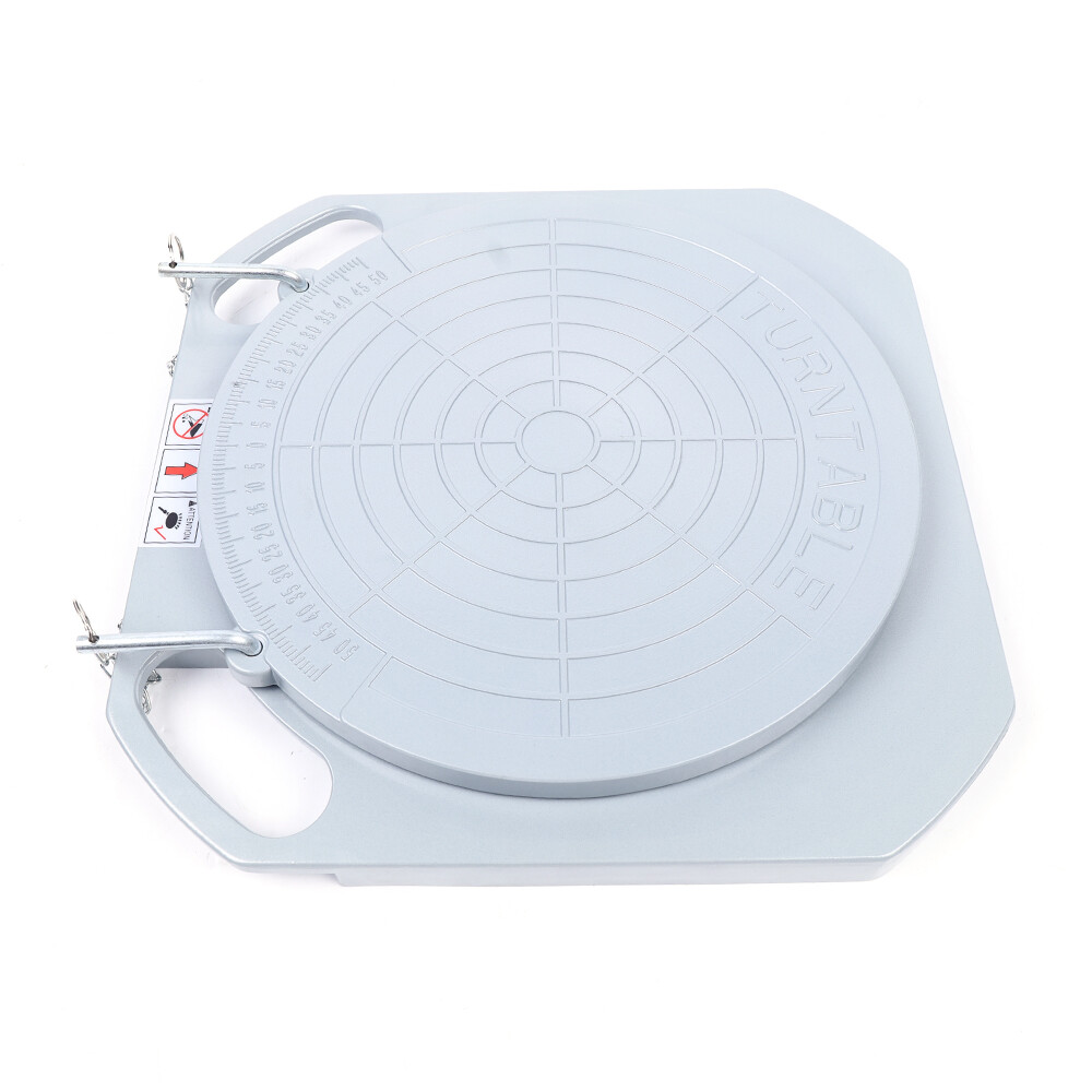 2pcs Car Front End Wheel Alignment Turntable Turn Plates Tool &Transition Block