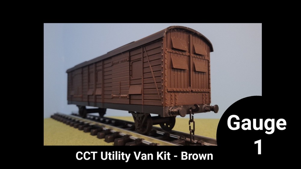 CCT Utility Van Kit (Brown) - Gauge 1