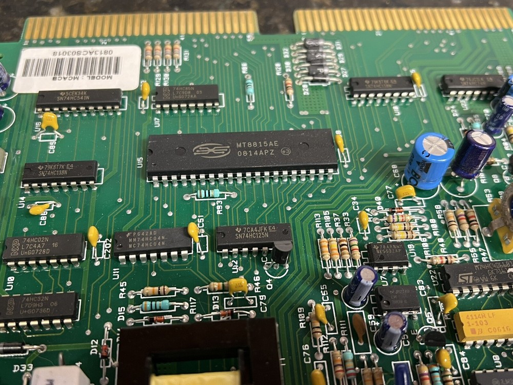 Bogen Multicom 2000 Analog Card MCACB Intercom System Used AS IS #2