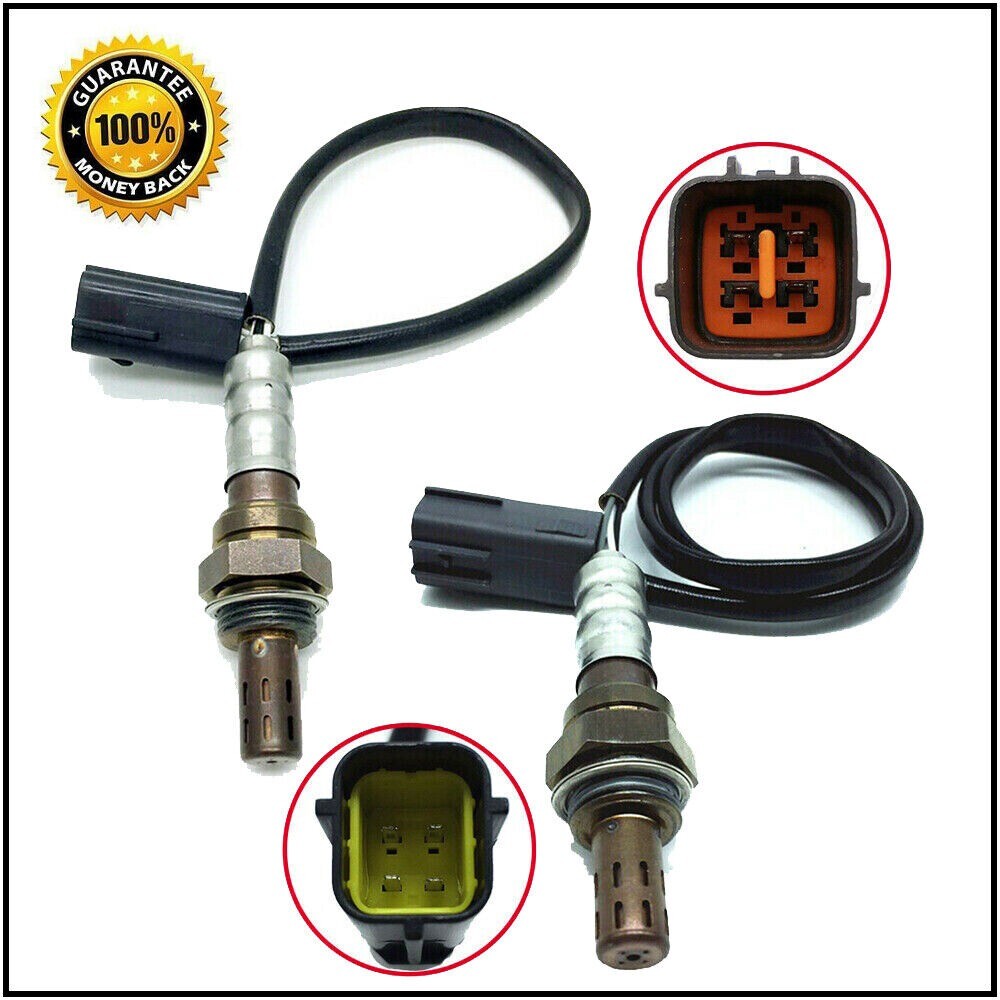 2pcs Upstream & Downstream O2 Oxygen Sensor For 2003-2005 Mazda 6 2.3L I4