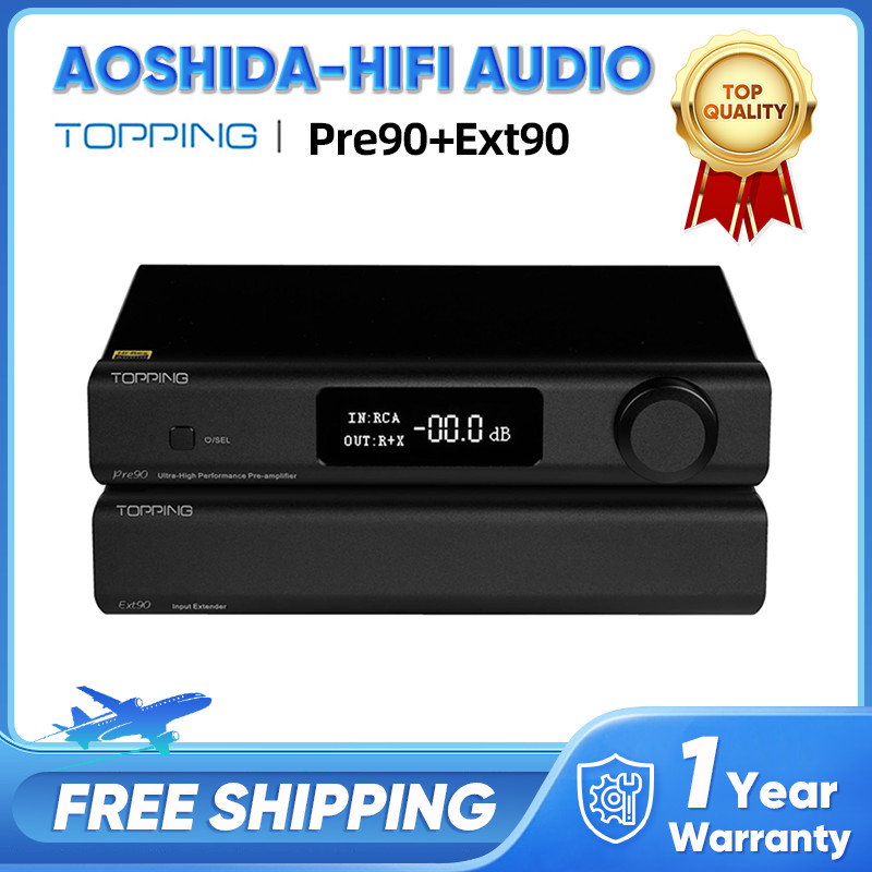 TOPPING Pre90 Preamplifier Or Ext90Input Extender NFCA Module Output Combination