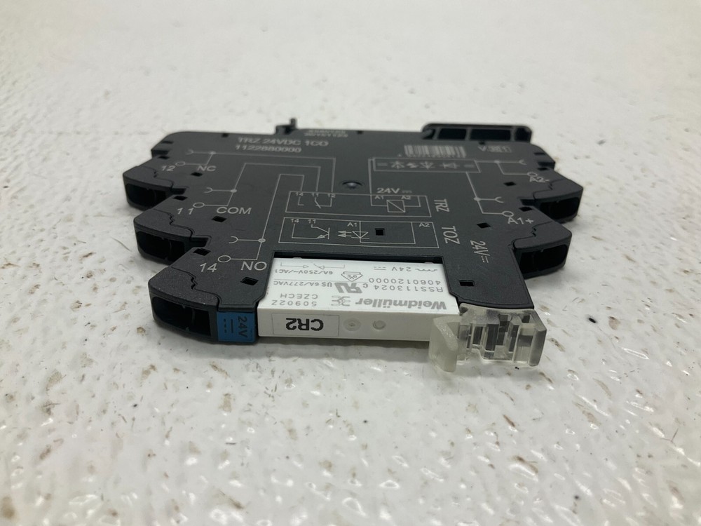 Weidmueller RSS113024 Solid State Relay 1122880000 TRZ 24VDC 1CO (TSC)