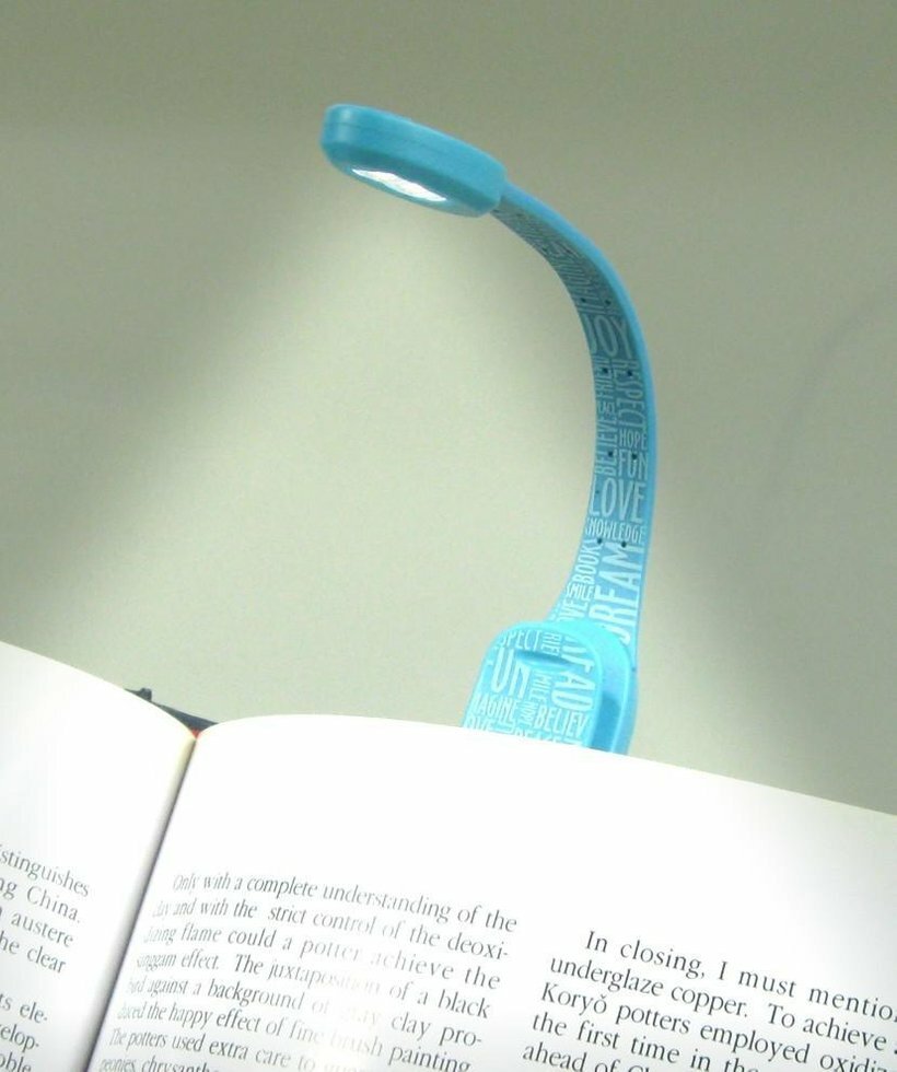 Flexilight Xtra Blue Words (Booklight) Blue