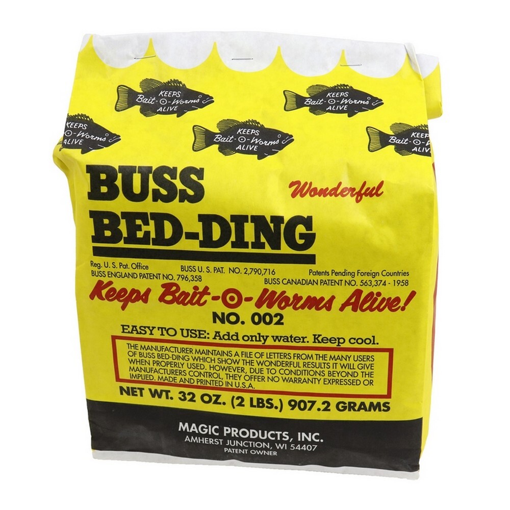 Magic Bait 2-Pound Buss Bedding Bag, Yellow