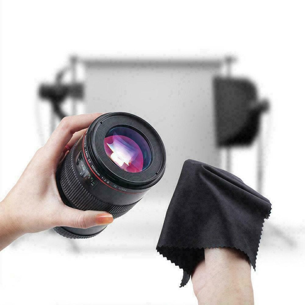 1x Pack Microfiber Cleaning Cloth For Camera Lens Phone Screen LCD Nice