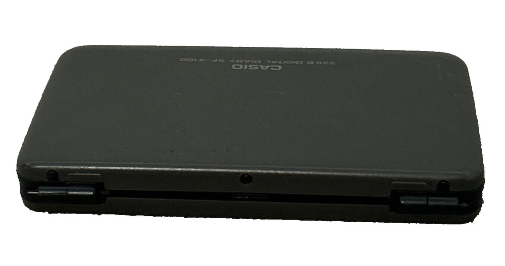 Vintage Casio Digital Diary SF-4100 32KB Memory Black
