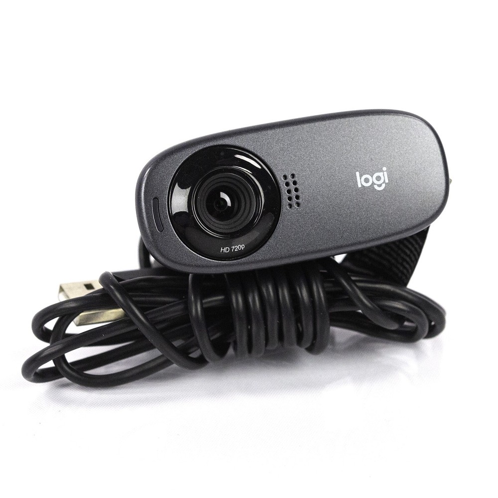 Logitech C310 HD 720p 30FPS USB Wired Webcam w/ Built in Microphone - V-U0015