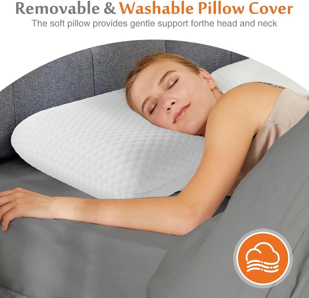Bed Memory Foam Pillow Soft and Comfortable Standard Size Pillows for Sleeping