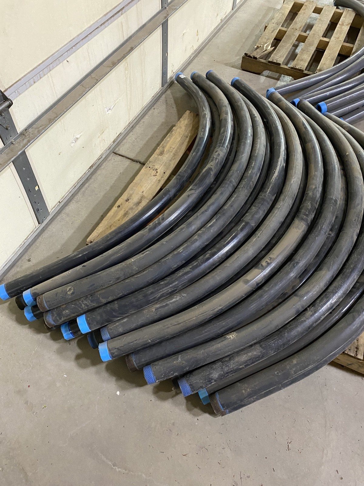 Thomas & Betts Ocal LRELL2X36-G PVC Coated Elbow 90-Deg 2" 36" Radius Steel Gray