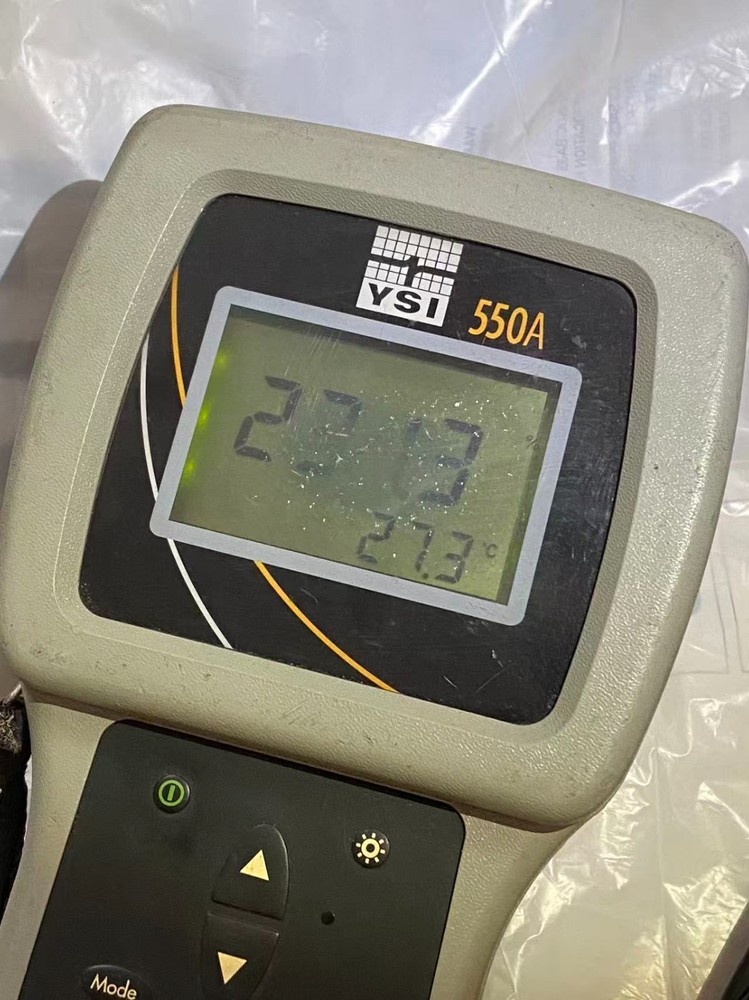 Fault Wrong Data YSI 550A Handheld Dissolved Oxygen Meter