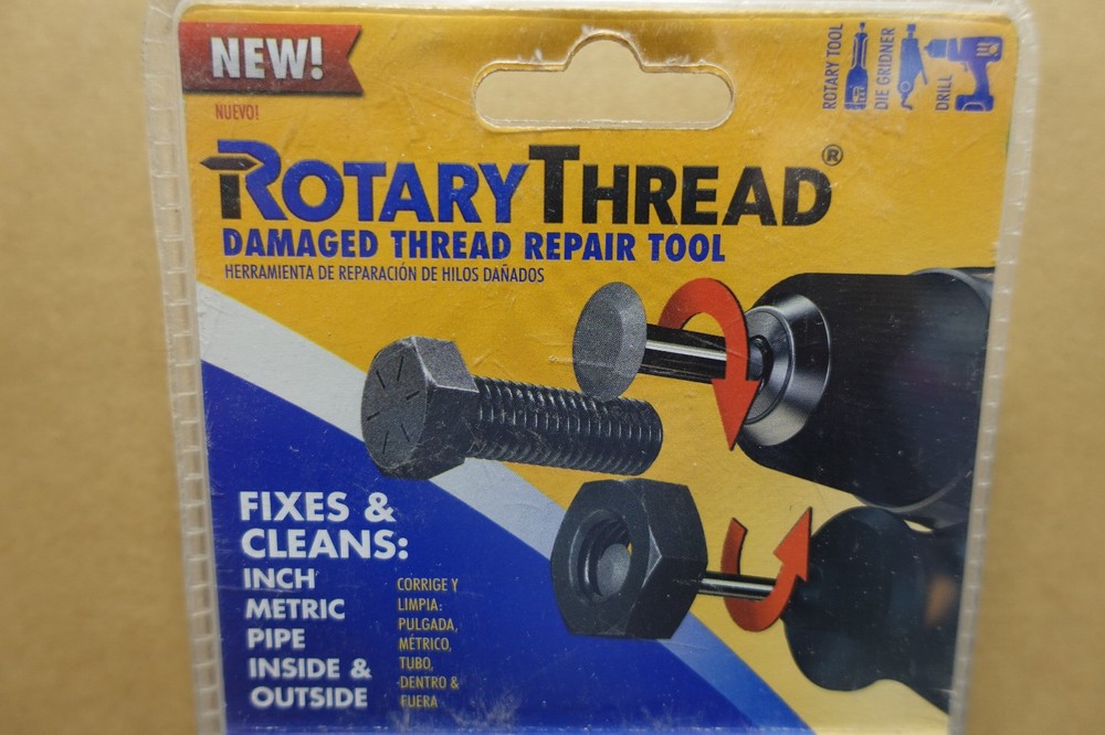 Rotary Thread - Repair Damaged Thread Tool 2 PC Kit NEW