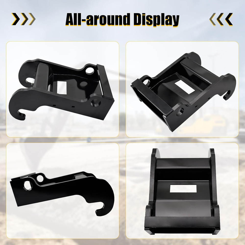 X-Change Coupler Bracket, Mini Excavator Quick Change Hitch Attachments, Small E